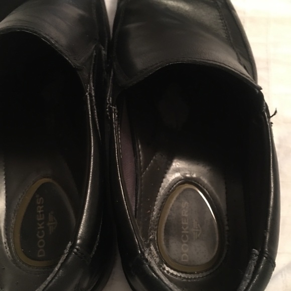 Dockers men’s black slip on loafer shoes size 10.5 - Picture 6 of 7